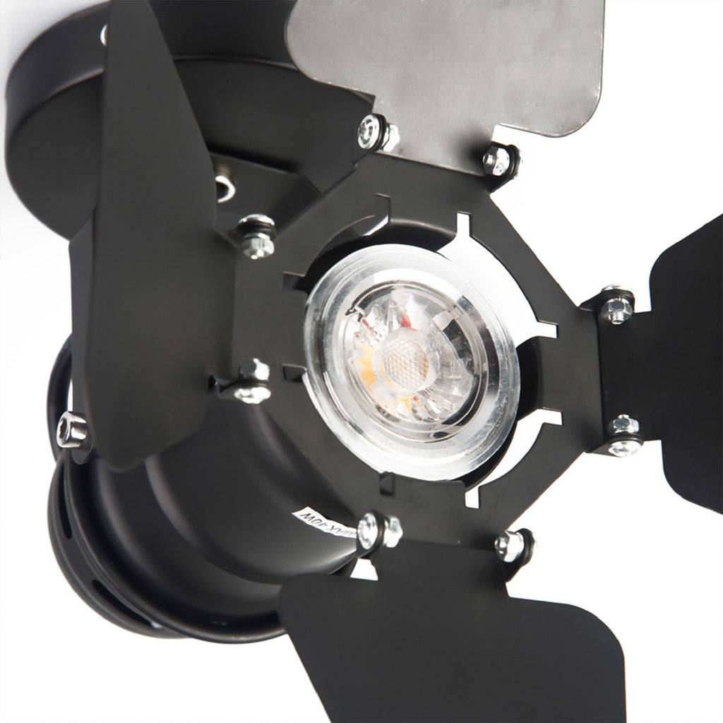Gu10 L19 * W17cm Mini Industrial Loft Led Ceiling Spots Track Light Ceiling Downlights Spotlight Showcase Led Lighting Display for Hotel Bar Office Decor