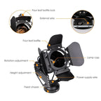 Telescopic Loft Industrial Iron Spotlight Vintage Ceiling Lights LED Shop Light Track Light