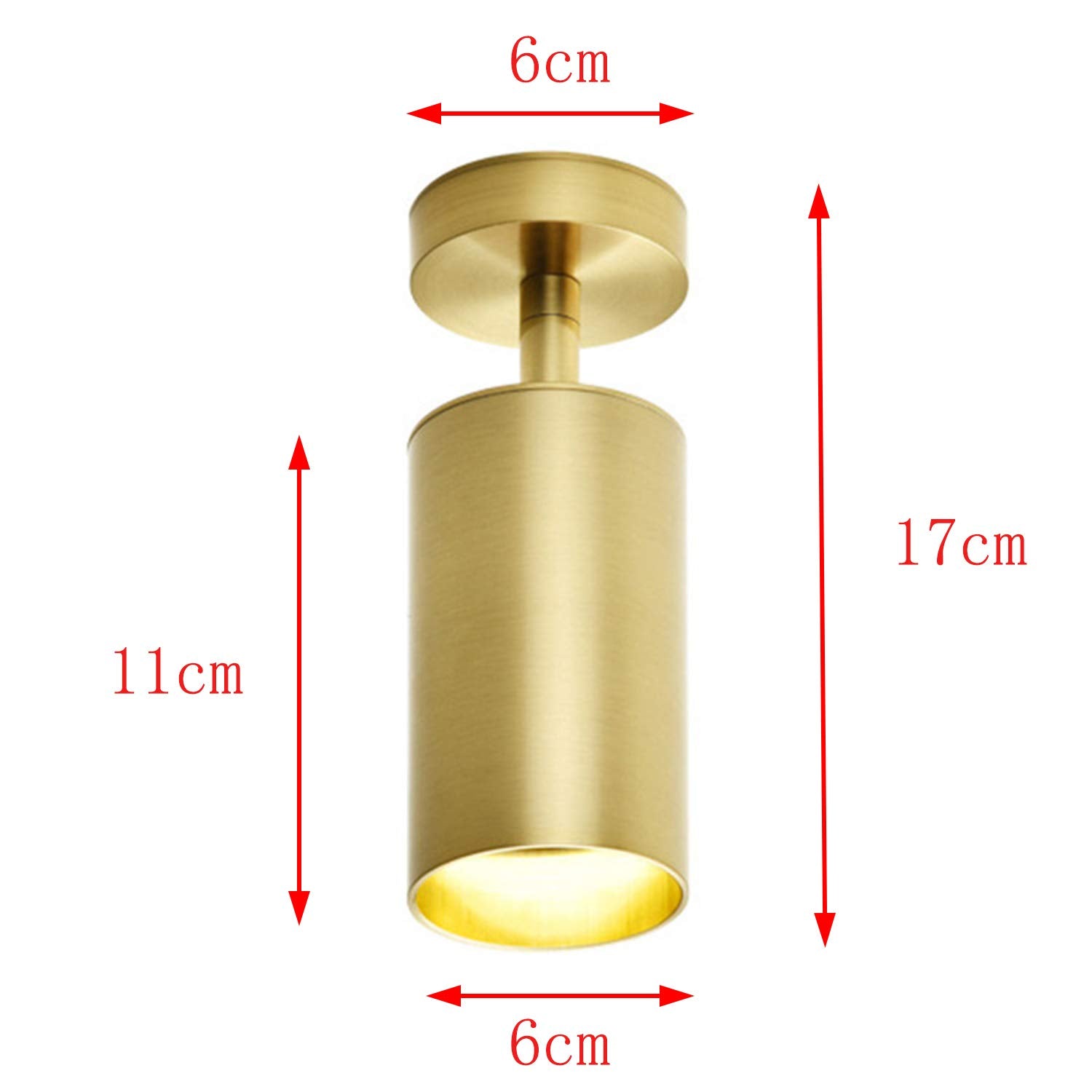 Gu10 Modern Gold Led Ceiling Spot Light 360° Adjustable Downlight Ceiling Light Clothing Shop Showrooms Exhibition Spotlight Picture Light Display Focus Commercial Lighting